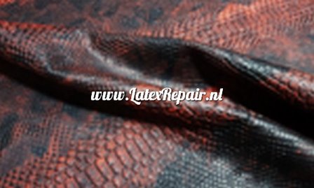 Latex snakeskin slangenhuid textured 3d