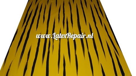 Latex sheet - Tiger yellow/brownish 1308