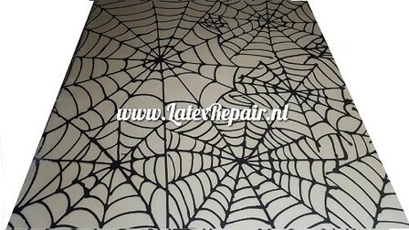 Latex sheet - Spinnenweb - 1715