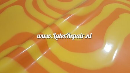 Latex - Mix 40021 - retro yellow orange