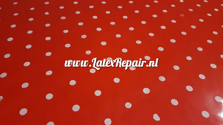 Latex - 40043 - Rood met stippen