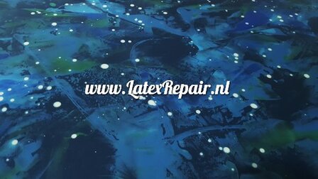 Latex - 40078 - Galaxy blue/green (&plusmn; 0.40~0.60 mm!)