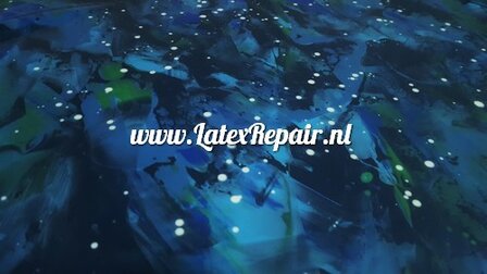 Latex - 40078 - Galaxy blue/green (&plusmn; 0.40~0.60 mm!)