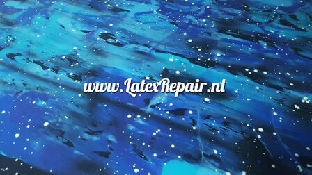 Latex - 40095 - Galaxy diverse blauwe tinten