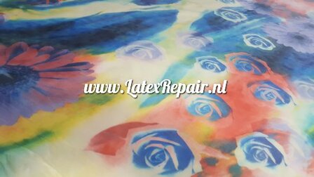 OMG-LatexFabric - non stretch - 25511 - Roses abstract