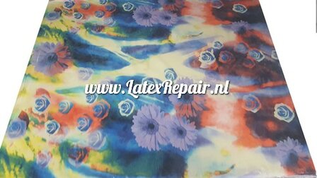 OMG-LatexFabric - non stretch - 25511 - Roses abstract