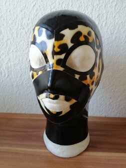 Gummy Diva / Latex Godde masker mask hood