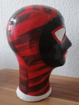 Gummy Diva / Latex Godde masker mask hood