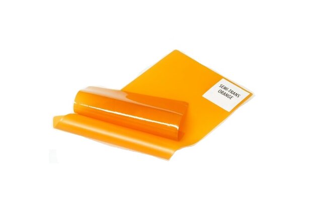 Latex 0.35 | Semi transparant Orange*