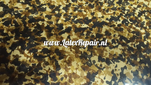 Leopard Camo Linen Mix