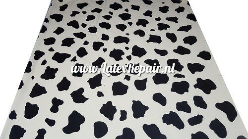 latex cow koe print