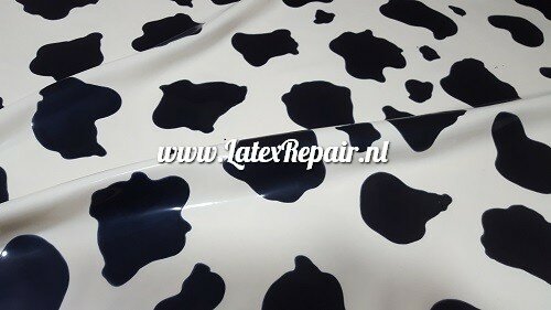 latex cow koe print