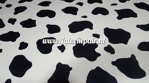 latex cow koe print