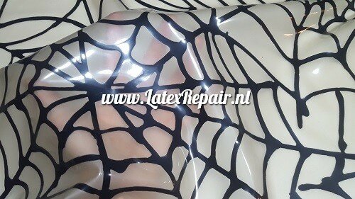 Latex sheet - Spinnenweb - 1715