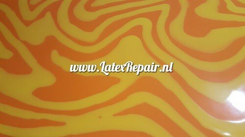 Latex - Mix 40021 - retro yellow orange