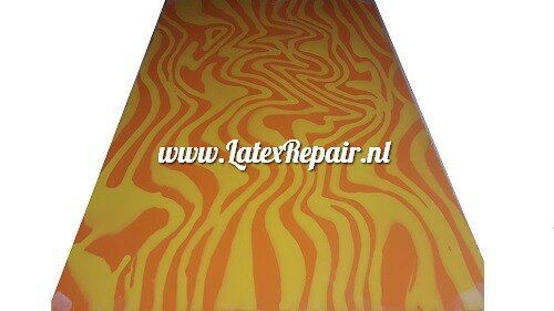 Latex - Mix 40021 - retro yellow orange