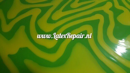 Latex - Mix 40023 - retro yellow green