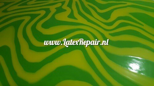 Latex - Mix 40023 - retro yellow green