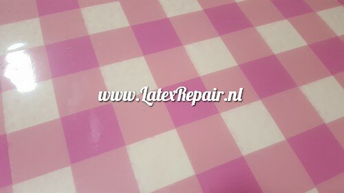 Latex - 40054 - Gingham barbie pink