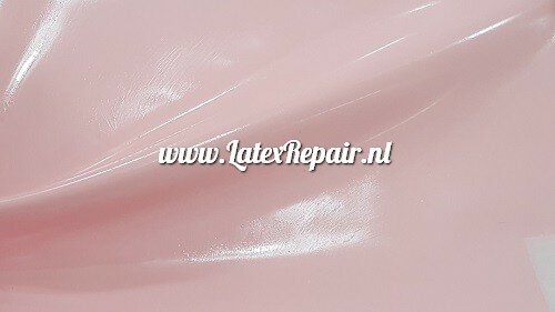 baby pink latex sheet gummi rubber stof