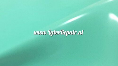 jade groen green latex rubber gummi sheet