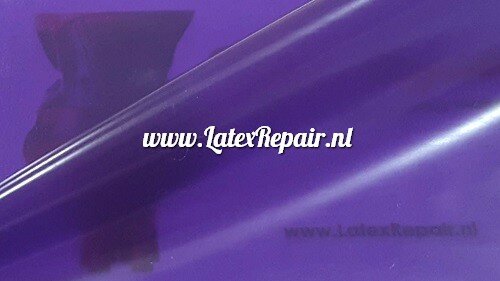 transparent mauve paars purple latex sheet rubber