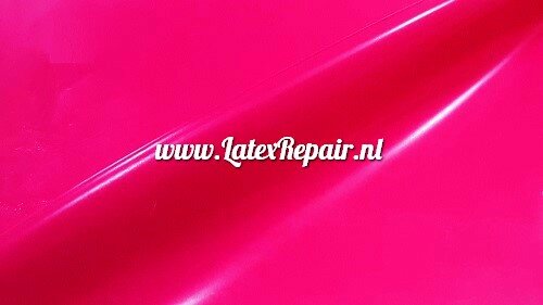 neon pink latex rubber sheet