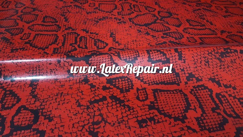 snake skin rood rot rouge red