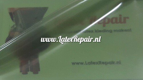 transaprent olive latex sheet groen green