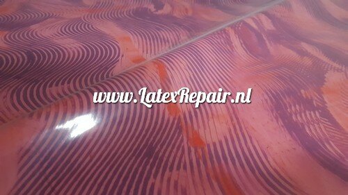 Latex - 40101- Wave mix pink purple red