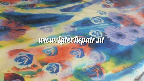 OMG-LatexFabric - non stretch - 25511 - Roses abstract