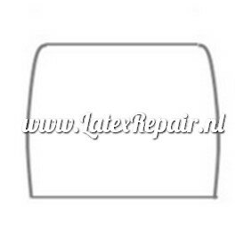 patroon latex rok