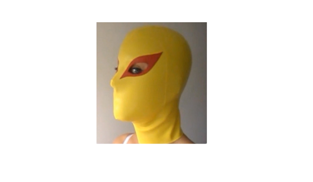 Patroon voor latex masker hood 7 delen groot klein